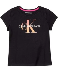 Calvin Klein Girls' Ck Logo Tee | Shirts & Tops -Calvin Klein Sales Shop 712DUwlo 6L. AC SR736920