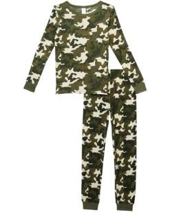 Calvin Klein Kids Brushed Thermal Two-Piece Sets (Little Kids/Big Kids) | Sleepwear