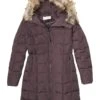 Calvin Klein Women's Quilted Faux Fur Trim Hooded Puffer Coat | Coats & Outerwear