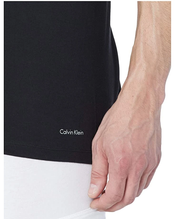 Calvin Klein Underwear Cotton Classics Crew Neck 5-Pack | Shirts & Tops 4 Calvin Klein Underwear Cotton Classics Crew Neck 5-Pack | Shirts & Tops - Image 4