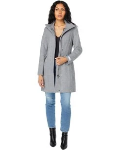 Calvin Klein Stand Collar Ring Snap Coat | Coats & Outerwear 7 Calvin Klein Stand Collar Ring Snap Coat | Coats & Outerwear -Calvin Klein Sales Shop 714gnl8cLqL. AC SR736920
