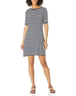 Calvin Klein Women's Short Sleeve Dress with Pocket | Dresses