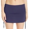 Calvin Klein Women's Side Shirred Skirted Bikini Bottom | Swimwear