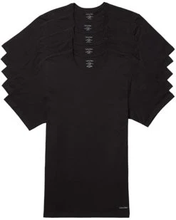 Calvin Klein Underwear Cotton Classics Slim Fit Crew Neck 5-Pack | Shirts & Tops