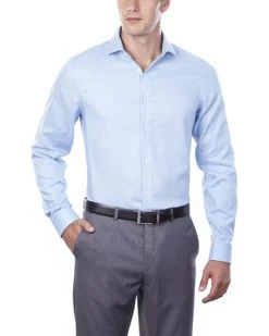 Calvin Klein Men's Dress Shirt Slim Fit Non Iron Stretch Solid | Shirts & Tops