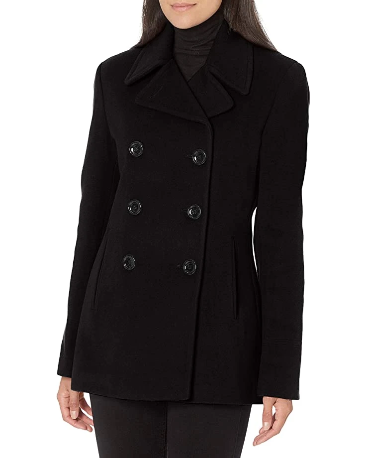 Calvin Klein Women's Double Breasted Peacoat (Petite, Standard, Plus) | Coats & Outerwear 1 Calvin Klein Women's Double Breasted Peacoat (Petite, Standard, Plus) | Coats & Outerwear