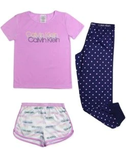 Calvin Klein Girls Sleepwear T-Shirt & Pj Shorts & Pajama Pant Sleep Set 5 Calvin Klein Girls Sleepwear T-Shirt & Pj Shorts & Pajama Pant Sleep Set -Calvin Klein Sales Shop 71CQrdvcYiL. AC SR736920