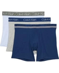 Calvin Klein Underwear Stay Coll Stretch Cotton Boxer Brief 3-Pack | Underwear