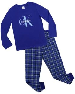 Calvin Klein Kids Two-Piece Brushed Micro Joggers Set (Big Kids) | Sleepwear -Calvin Klein Sales Shop 71G62aFyTLL. AC SR736920