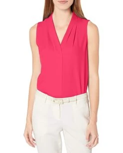 Calvin Klein Women's Sleeveless Blouse with Inverted Pleat (Standard and Plus) | Shirts & Tops 3 Calvin Klein Women's Sleeveless Blouse with Inverted Pleat (Standard and Plus) | Shirts & Tops -Calvin Klein Sales Shop 71GX6Xe8H L. AC SR736920