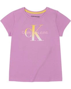 Calvin Klein Girls' Ck Logo Tee | Shirts & Tops -Calvin Klein Sales Shop 71Hze056l4L. AC SR736920