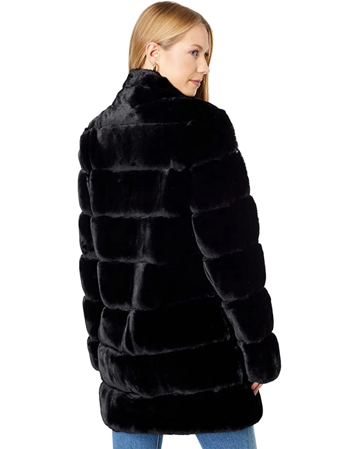 Calvin Klein Paneled Faux Fur Jacket | Coats & Outerwear 2 Calvin Klein Paneled Faux Fur Jacket | Coats & Outerwear - Image 2