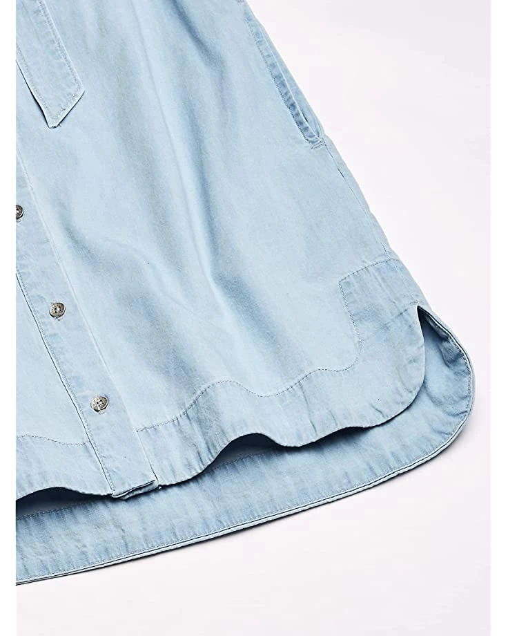 71J3yGNCYrL._AC_SR736920_.jpg Calvin Klein Girls' Chambray Shirtdress | Dresses -Calvin Klein Sales Shop 71J3yGNCYrL. AC SR736920