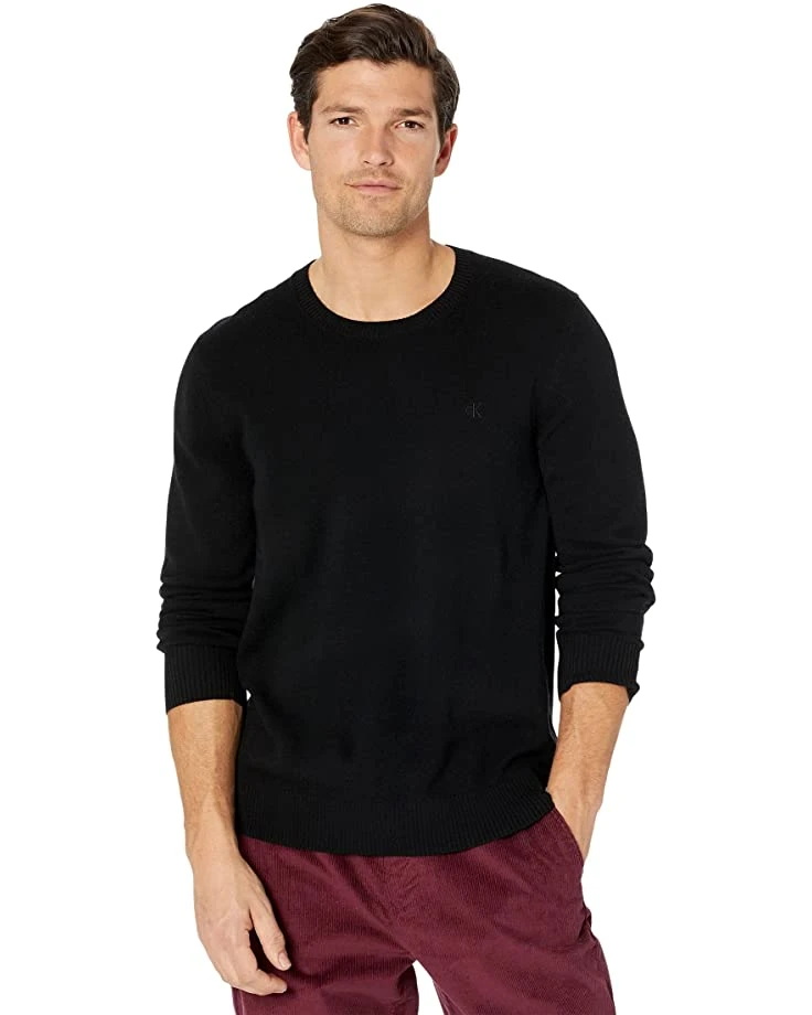 71JEc0I9daL._AC_SR736920_.jpg Calvin Klein Long Sleeve Solid Merino Crew | Sweaters -Calvin Klein Sales Shop 71JEc0I9daL. AC SR736920