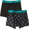 Calvin Klein Kids 2-Pack Performance Boxer Brief (Little Kids/Big Kids) | Underwear