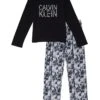 Calvin Klein Kids Two-Piece Poly/Cozy Set (Big Kids) | Sleepwear