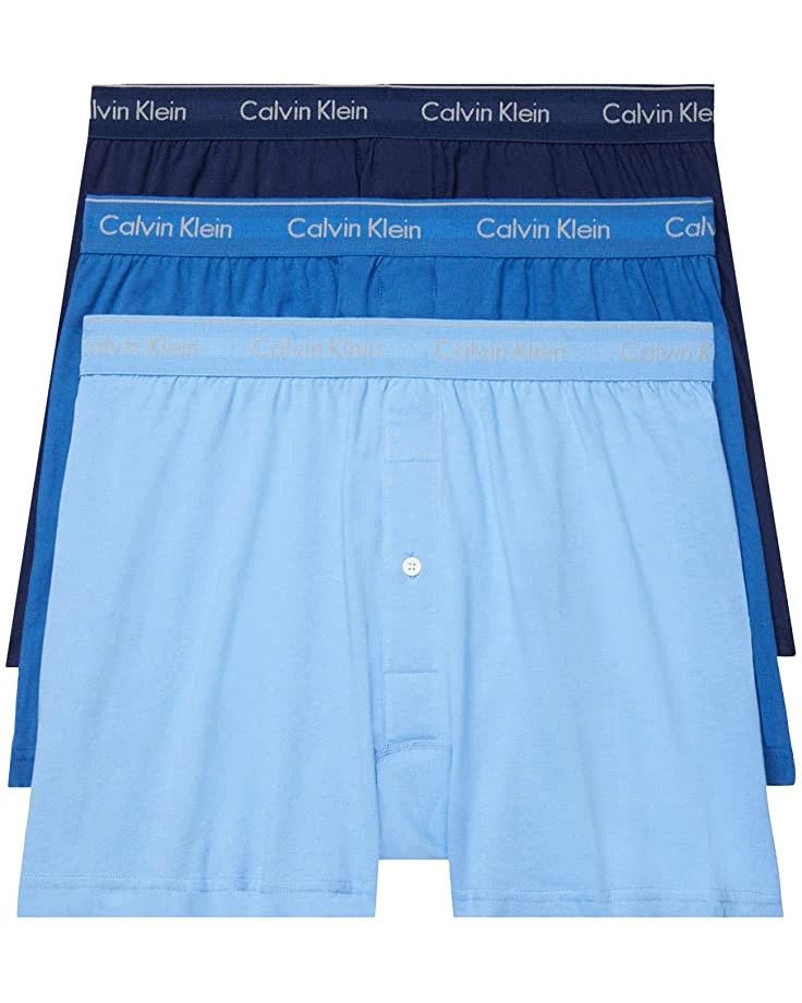 Calvin Klein Underwear Cotton Classics Multipack Pack Knit Boxer | Underwear 3 Calvin Klein Underwear Cotton Classics Multipack Pack Knit Boxer | Underwear - Image 3