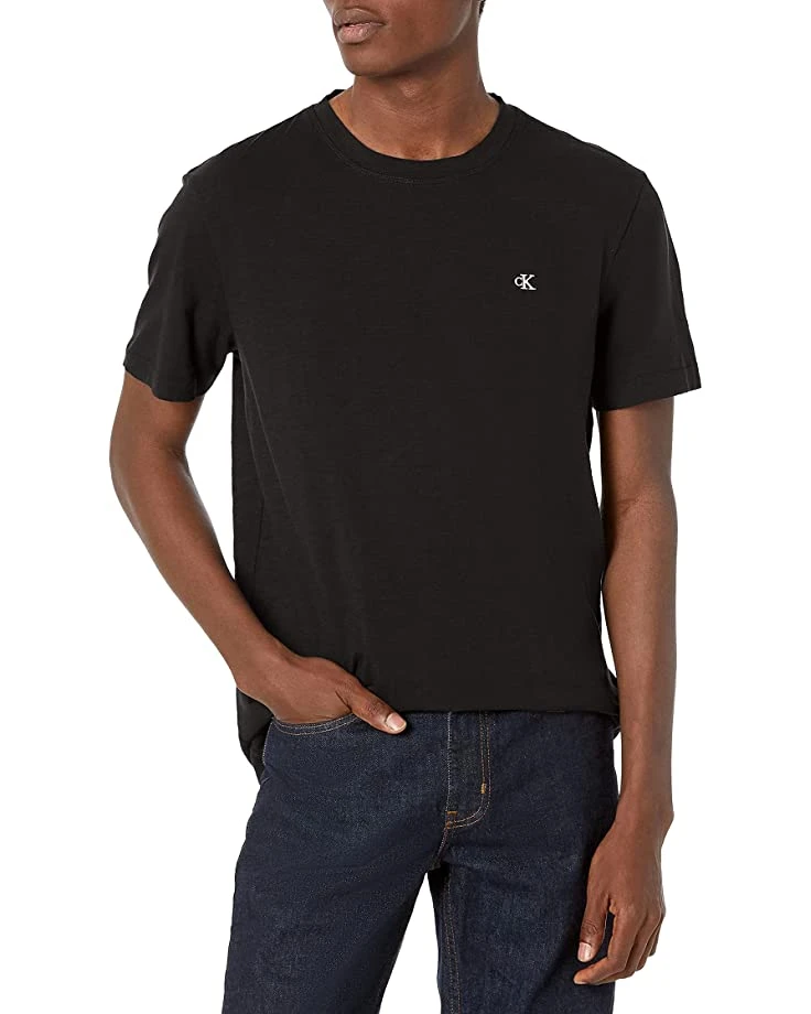 Calvin Klein Men's Short Sleeve Monogram Logo T-Shirt | Shirts & Tops 1 Calvin Klein Men's Short Sleeve Monogram Logo T-Shirt | Shirts & Tops