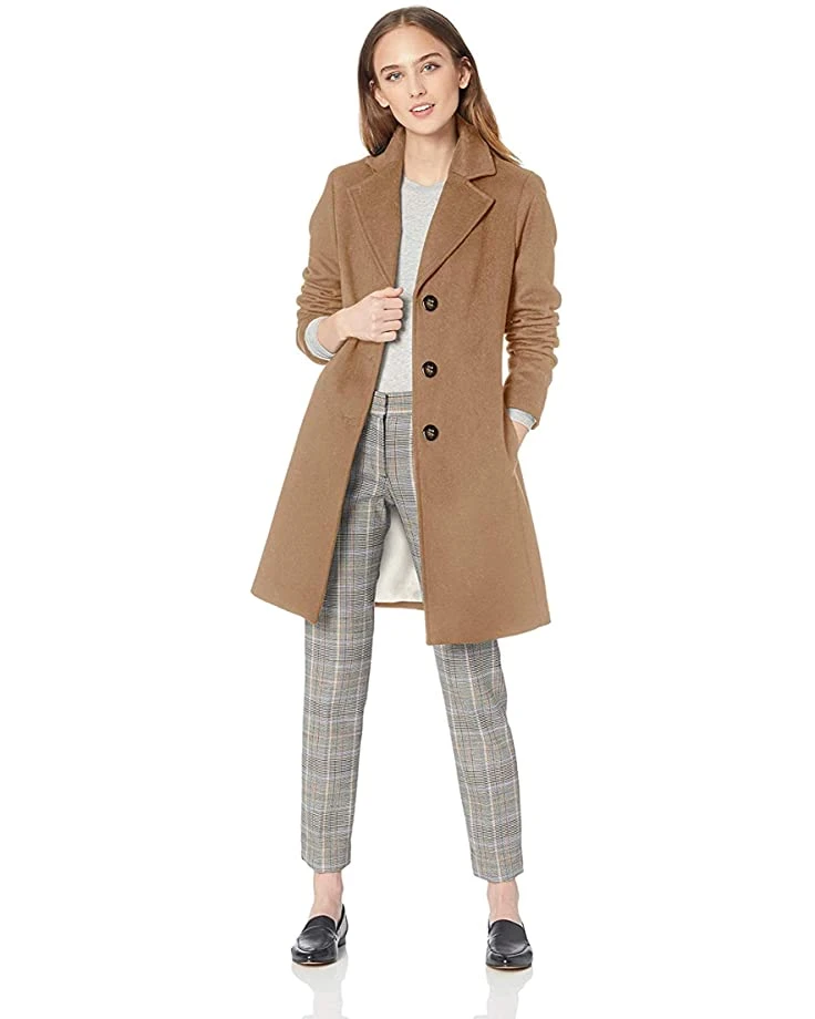 Calvin Klein Womens Classic Cashmere Wool Blend Coat | Coats & Outerwear 2 Calvin Klein Womens Classic Cashmere Wool Blend Coat | Coats & Outerwear - Image 2