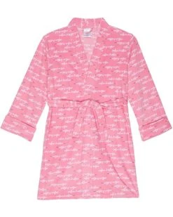 Calvin Klein Kids Cozy Robe with Cuff (Little Kids/Big Kids) | Sleepwear