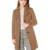 Calvin Klein Womens Classic Cashmere Wool Blend Coat | Coats & Outerwear