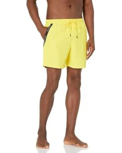 Calvin Klein Men's Elastic Waist Quick Dry Swim Trunk | Swimwear