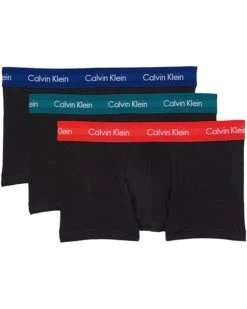 Calvin Klein Underwear Cotton Stretch Low Rise Trunk 3-Pack | Underwear