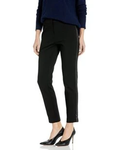 Calvin Klein Women's Faux Leather Side Pant | Pants