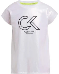 Calvin Klein Girls' Performance Short Sleeve Tee Shirt | Shirts & Tops