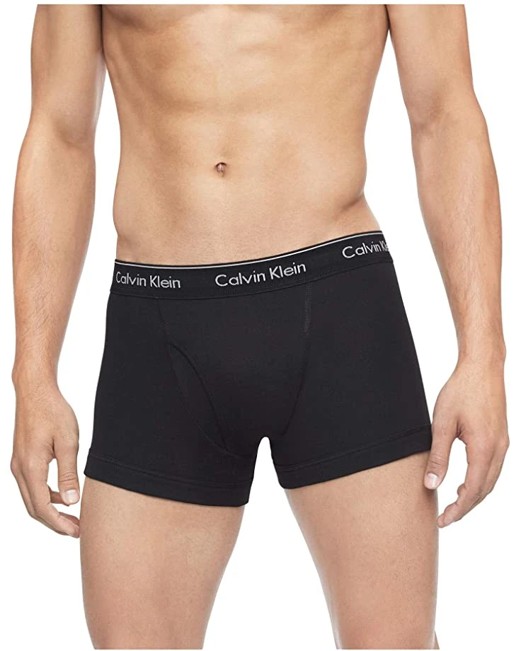 Calvin Klein Underwear Cotton Classics Multipack Trunks | Underwear 2 Calvin Klein Underwear Cotton Classics Multipack Trunks | Underwear - Image 2