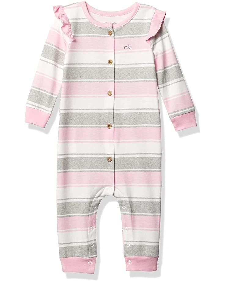 Calvin Klein Baby Boys' Coverall | Baby One Pieces 3 Calvin Klein Baby Boys' Coverall | Baby One Pieces - Image 3