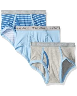 Calvin Klein Boys' Modern Cotton Assorted Briefs Underwear, Multipack