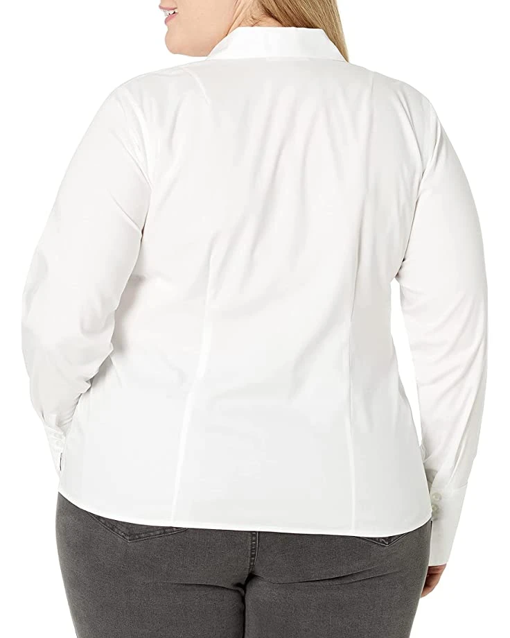 71VLfpKjdUS._AC_SR736920_.jpg Calvin Klein Women's Plus Size Long Sleeve Wrinkle Free Button Down Top | Shirts & Tops -Calvin Klein Sales Shop 71VLfpKjdUS. AC SR736920