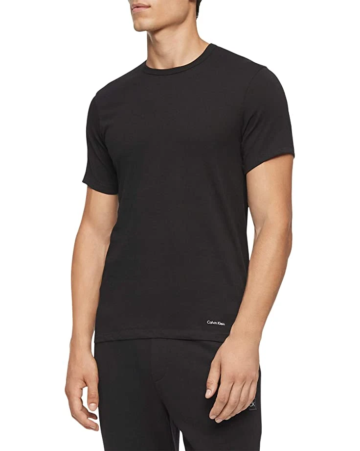 Calvin Klein Underwear Cotton Classics Slim Fit Crew Neck 5-Pack | Shirts & Tops 2 Calvin Klein Underwear Cotton Classics Slim Fit Crew Neck 5-Pack | Shirts & Tops - Image 2