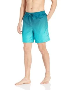 Calvin Klein Men's 7 Inch Elastic Waist Quick Dry Swim Trunk | Swimwear