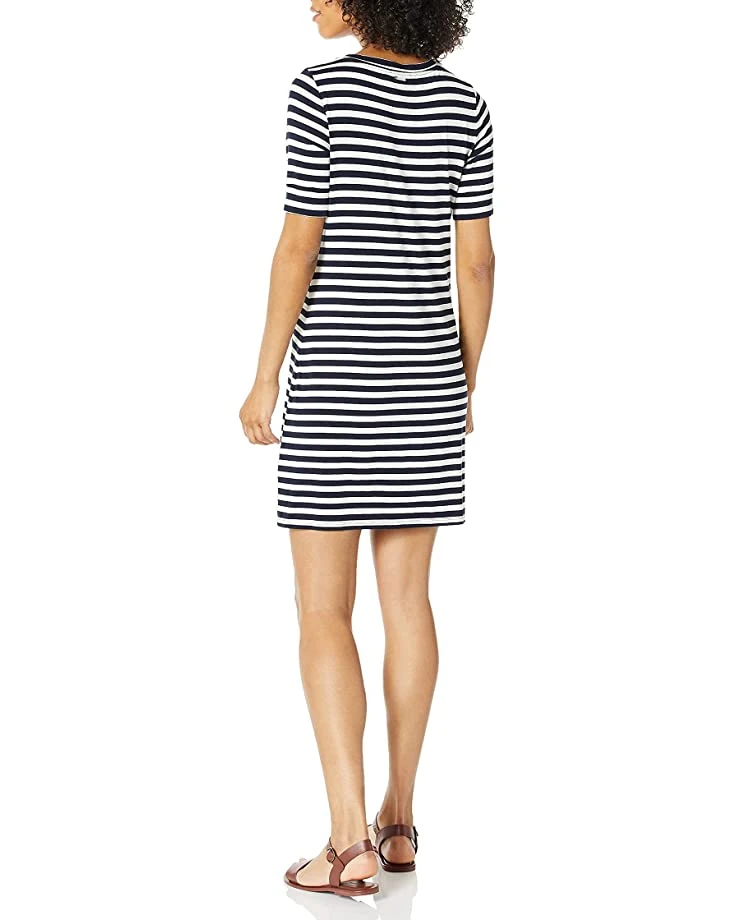 Calvin Klein Women's Short Sleeve Dress with Pocket | Dresses 2 Calvin Klein Women's Short Sleeve Dress with Pocket | Dresses - Image 2