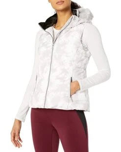 Calvin Klein Women's Polyfill Printed Puffer Vest | Coats & Outerwear
