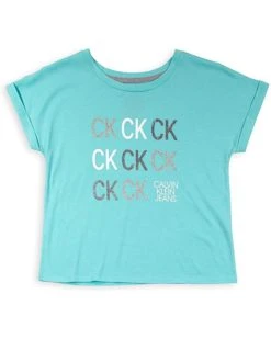 Calvin Klein Girls' Ck Logo Tee | Shirts & Tops