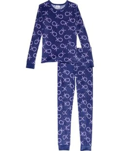 Calvin Klein Kids Two-Piece Bunny Fleece Set (Little Kids/Big Kids) | Sleepwear