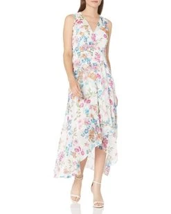 Calvin Klein Women's Chiffon Sleeveless V Neck Maxi Dress | Dresses -Calvin Klein Sales Shop 71dhJDBLFcL. AC SR736920