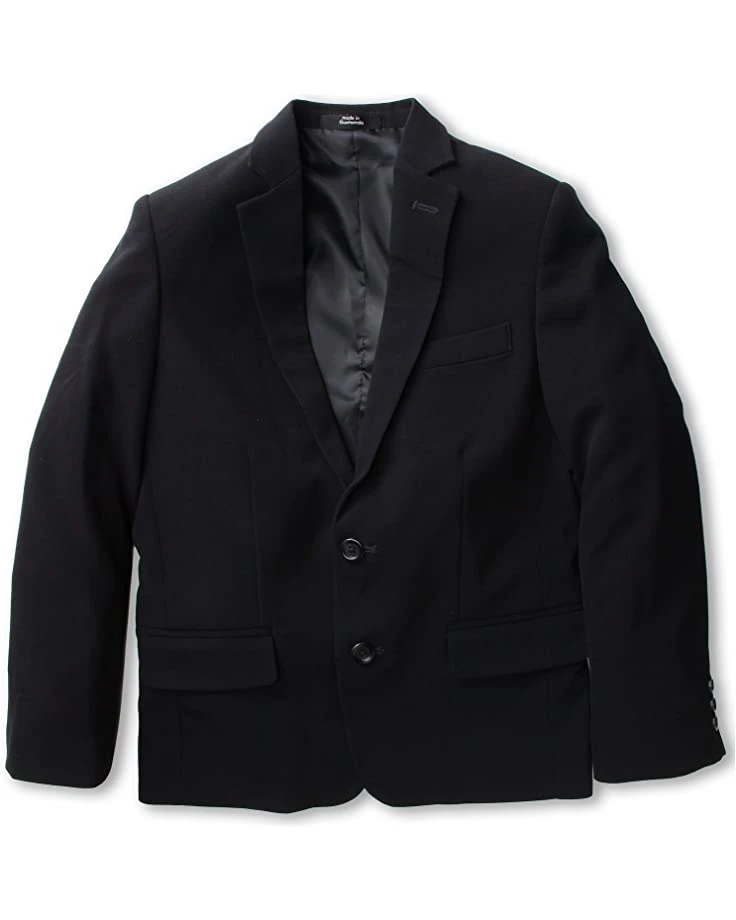 71dk2TMTCL._AC_SR736920_.jpg Calvin Klein Boys' Bi-Stretch Blazer Suit Jacket, 2-Button Single Breasted Closure, Buttoned Cuffs & Front Flap Pockets | Coats & Outerwear -Calvin Klein Sales Shop 71dk2TMTCL. AC SR736920