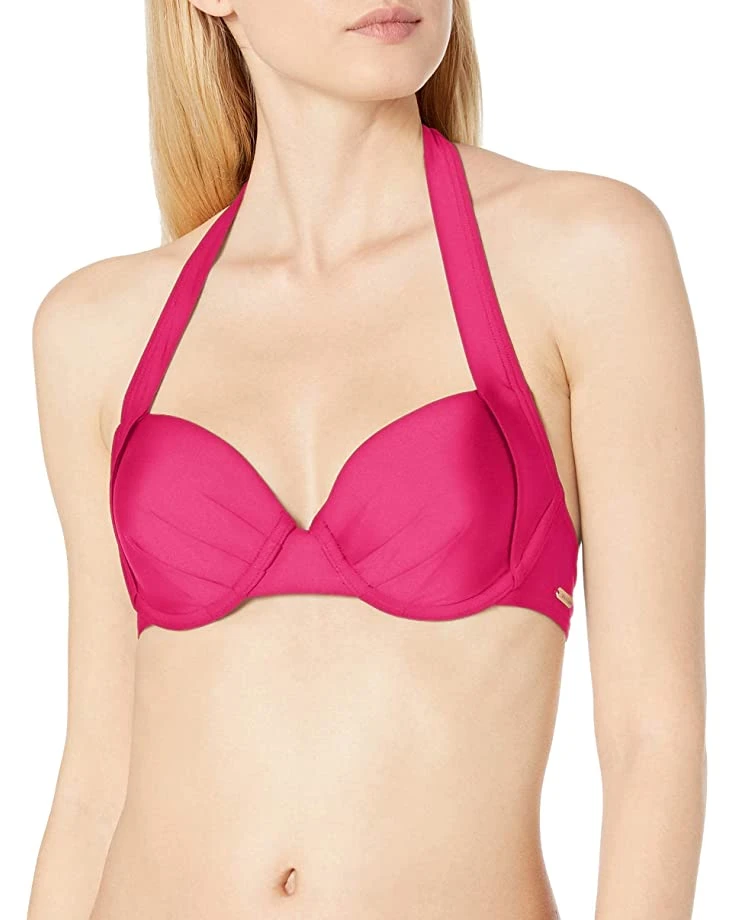 Calvin Klein Women's Molded Underwire Convertible Bikini Swimsuit Top | Swimwear 6 Calvin Klein Women's Molded Underwire Convertible Bikini Swimsuit Top | Swimwear - Image 6