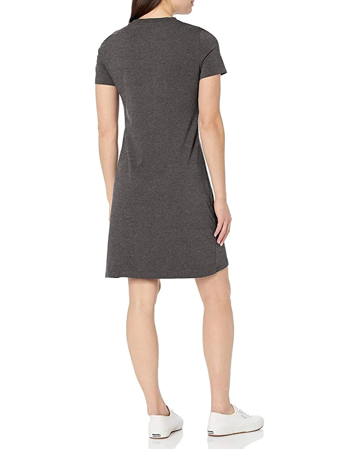 Calvin Klein Women's Short Sleeve Calvn Logo Dress | Dresses 2 Calvin Klein Women's Short Sleeve Calvn Logo Dress | Dresses - Image 2