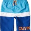 Calvin Klein Boys' Swim Trunk with UPF 50+ Sun Protection | Swimwear