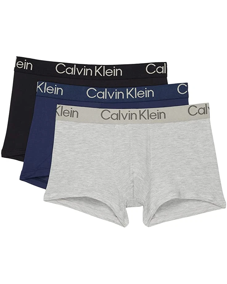 Calvin Klein Underwear Eco Pure Modal Trunks 3-Pack | Underwear 2 Calvin Klein Underwear Eco Pure Modal Trunks 3-Pack | Underwear - Image 2