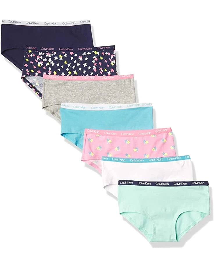 Calvin Klein Girls' Kids Modern Cotton Hipster Panties Value Pack | Underwear & Intimates 2 Calvin Klein Girls' Kids Modern Cotton Hipster Panties Value Pack | Underwear & Intimates - Image 2