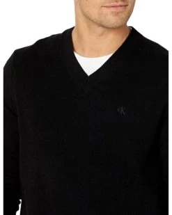 Calvin Klein Long Sleeve Solid Merino V-Neck | Sweaters 6 Calvin Klein Long Sleeve Solid Merino V-Neck | Sweaters -Calvin Klein Sales Shop 71lAanaFuPL. AC SR736920