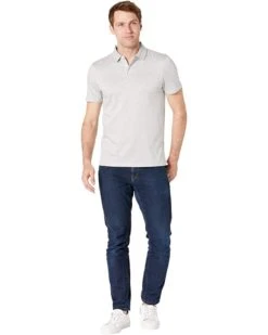 Calvin Klein Short Sleeve Liquid Mini Check Polo | Shirts & Tops -Calvin Klein Sales Shop 71lWV29EtfL. AC SR736920