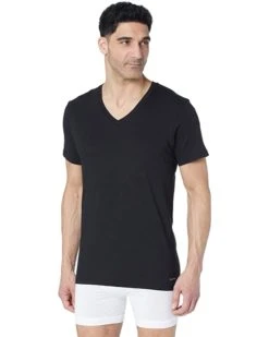 Calvin Klein Underwear Cotton Classics V-Neck 5-Pack | Shirts & Tops
