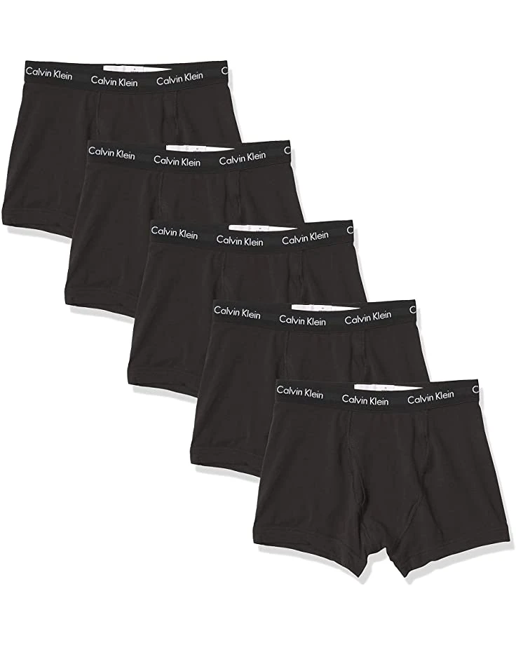Calvin Klein Men's Underwear Cotton Stretch 4 Pack Low Rise Trunks 1 Calvin Klein Men's Underwear Cotton Stretch 4 Pack Low Rise Trunks